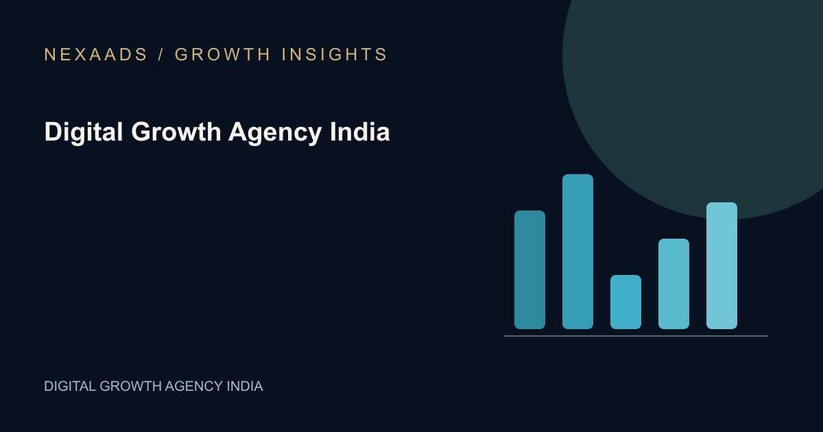 Original NexaAds editorial diagram: Digital Growth Agency India